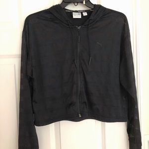 PUMA zip up runner jacket!
